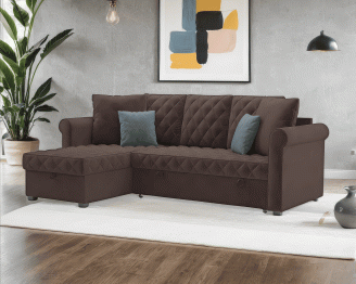 Диван угловой Берлин (Велюр)