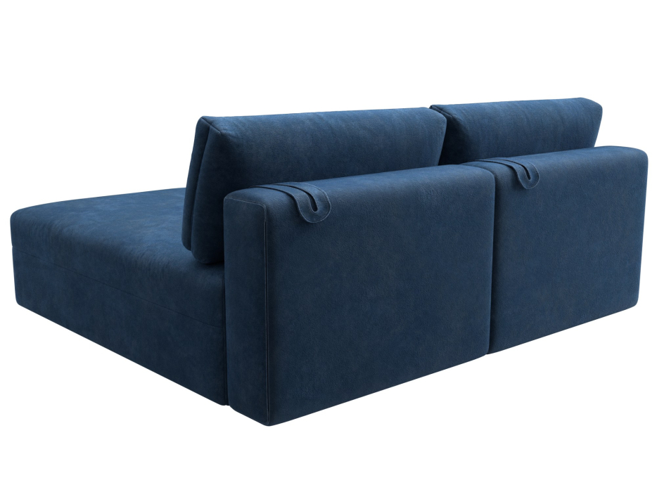 Диваны угловые в гостиную, Диван угловой модульный Лига-060 НПБ угол универсальный, велюр BRUT