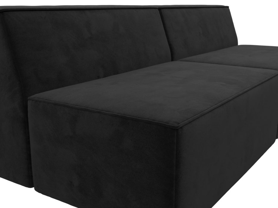 Диваны кровати со спальным местом, Прямой модульный диван Монс, Велюр