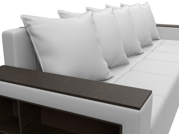 Диван угловой Дубай Лайт угол универсальный, экокожа