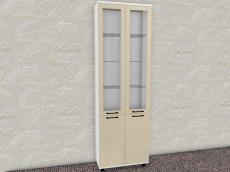 Шкафы двухстворчатые, Модульная система Грейс Шкаф ШК-5036  Снежный Ясень