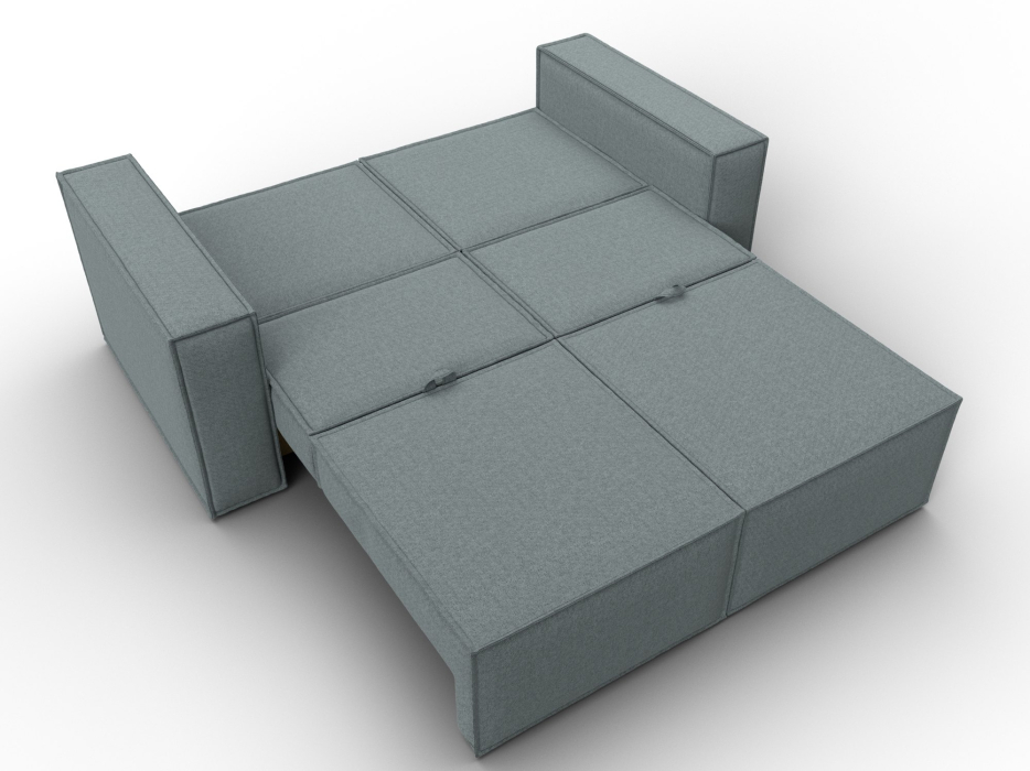 Диваны кровати со спальным местом, Диван прямой Куба мини, рогожка Амур