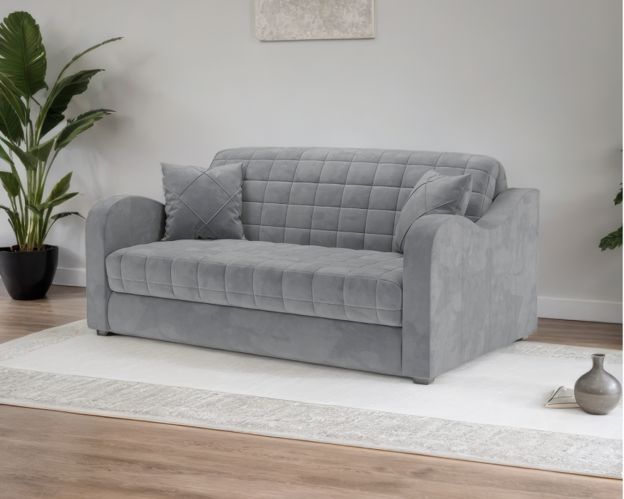 Диваны кровати со спальным местом, Диван аккордеон Барон №4 (Велюр)