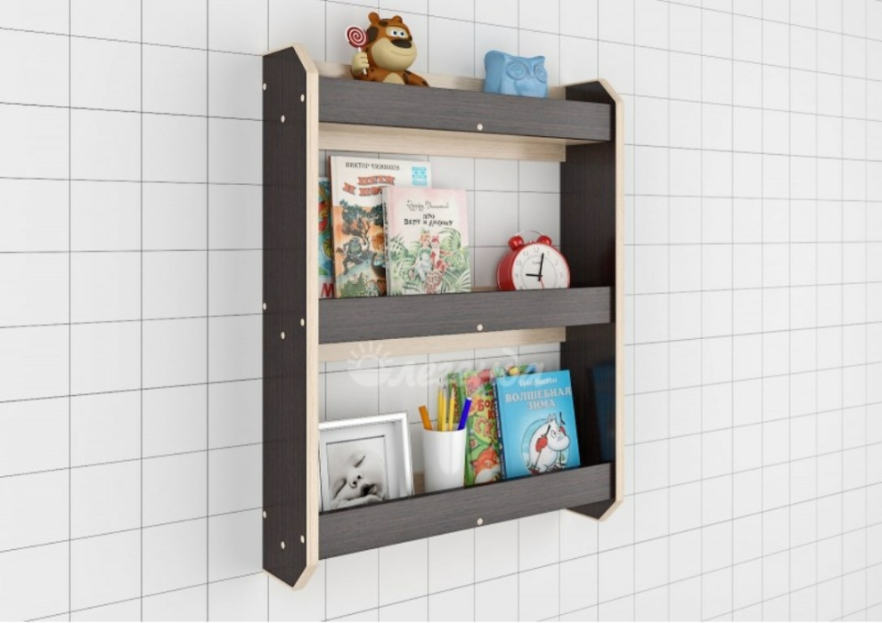 Детские полки, Полка Л-03  Дуб Молочный