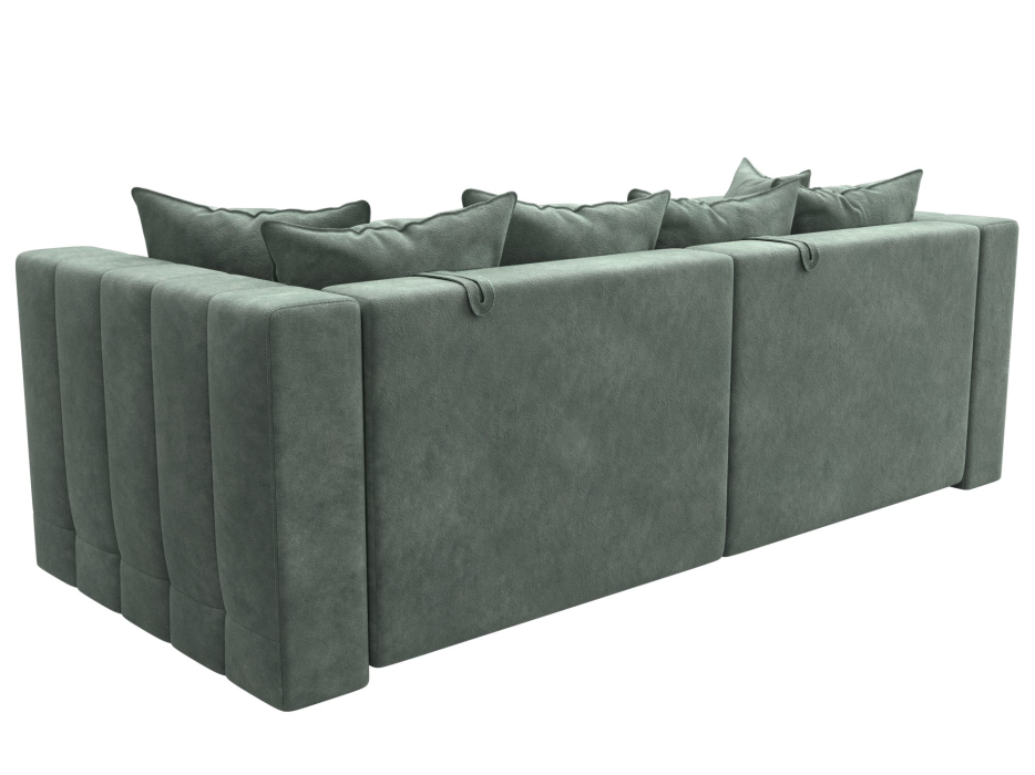 Дизайнерские диваны для гостиной, Диван прямой Лига-052 НПБ, велюр BRUT