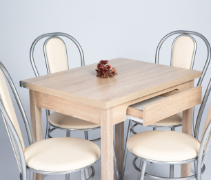 Обеденная группа С Ящиком/Венские хром