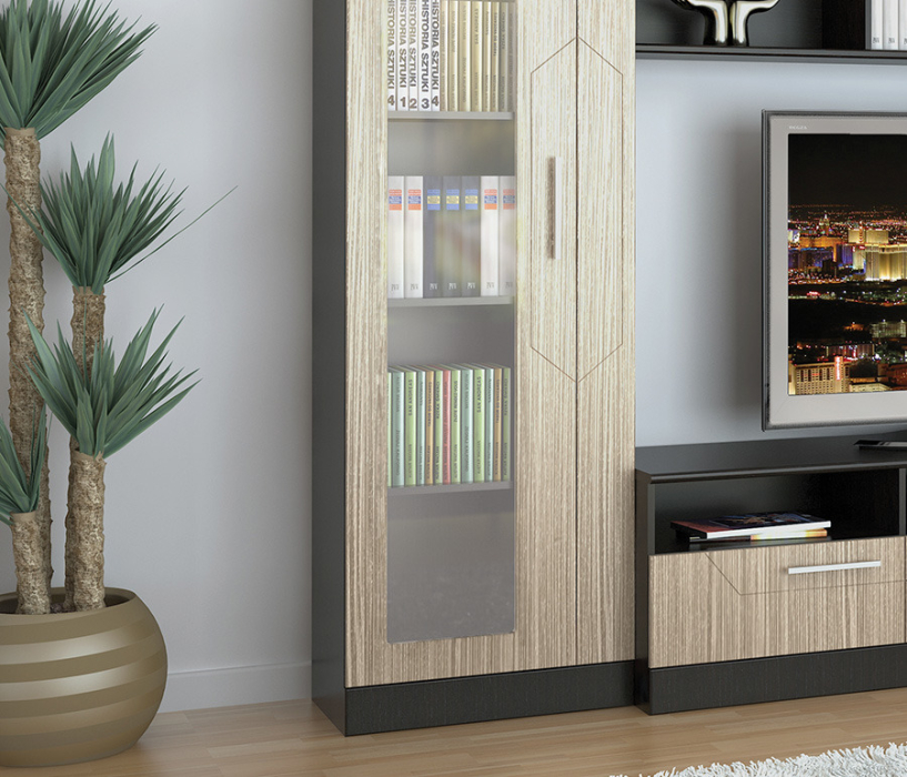 Стенки для гостиной, Лас-Вегас СВ-120 Стенка Светлая