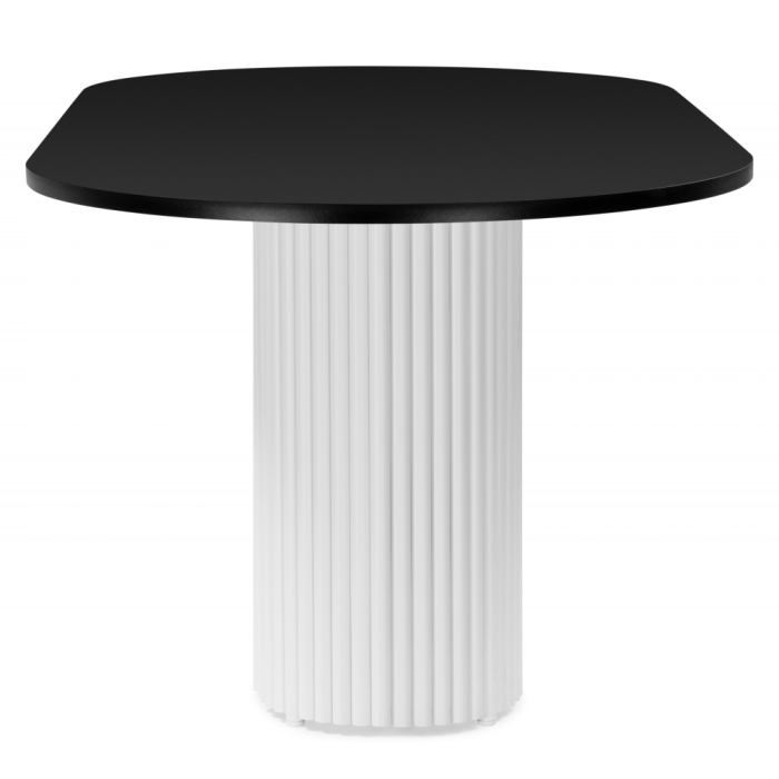 Обеденные столы, Стол Барон О 200 х 90 (белые ноги)