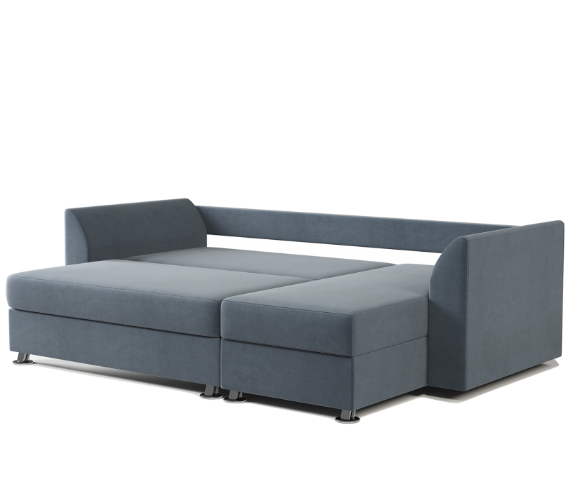 Диваны угловые в гостиную, Угловой диван Ария Скала правый велюр