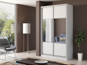 Шкаф купе 2-х дверный Айсберг 140