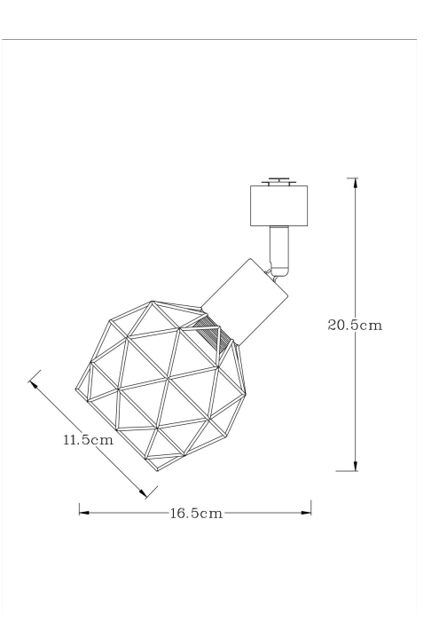 Светильник подвесной, Трековый светильник SOSPIRO