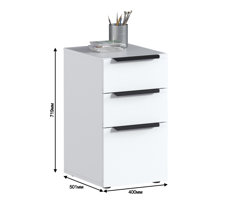 Прямые компьютерные столы, Стол Мартин СБ-3504 с тумбой СБ-3505