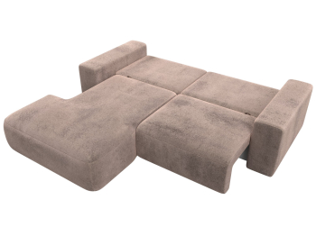 Диван угловой Лига-036 НПБ Классик левый угол, велюр TOWER