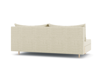 Диван-кровать еврокнижка Смайл без подлокотников, рогожка Люкс