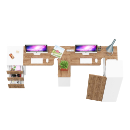 Место для работы дома Лидер-8 № 21.