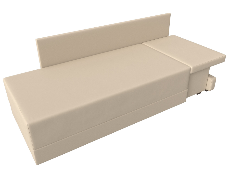 Кушетка диван, Кушетка Никас правая, экокожа