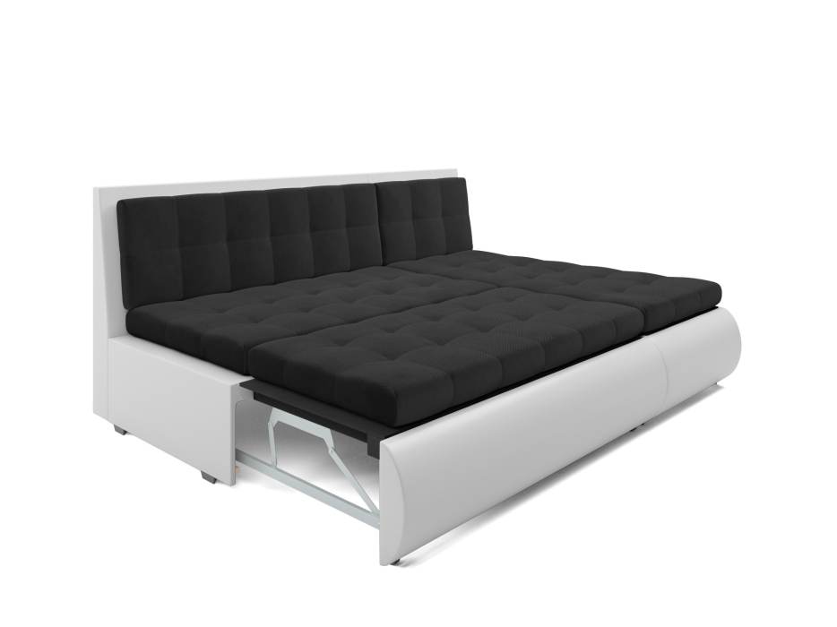 Диваны угловые в гостиную, Диван угловой Кормак (Велюр + Экокожа)