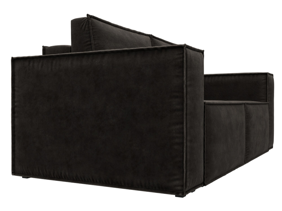 Диваны кровати со спальным местом, Диван прямой Куба мини, велюр BRUT