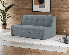 Диваны с ящиком для белья, Диван аккордеон Барон №6 НПБ 155х200 Велюр