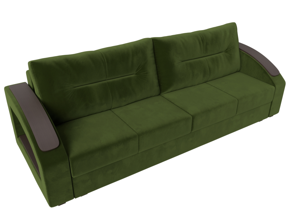 Диваны кровати со спальным местом, Диван прямой Канзас, микровельвет