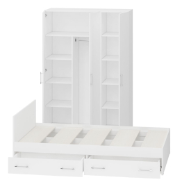 Спальный гарнитур № 1 Стандарт с кроватью 1200 с ящиками