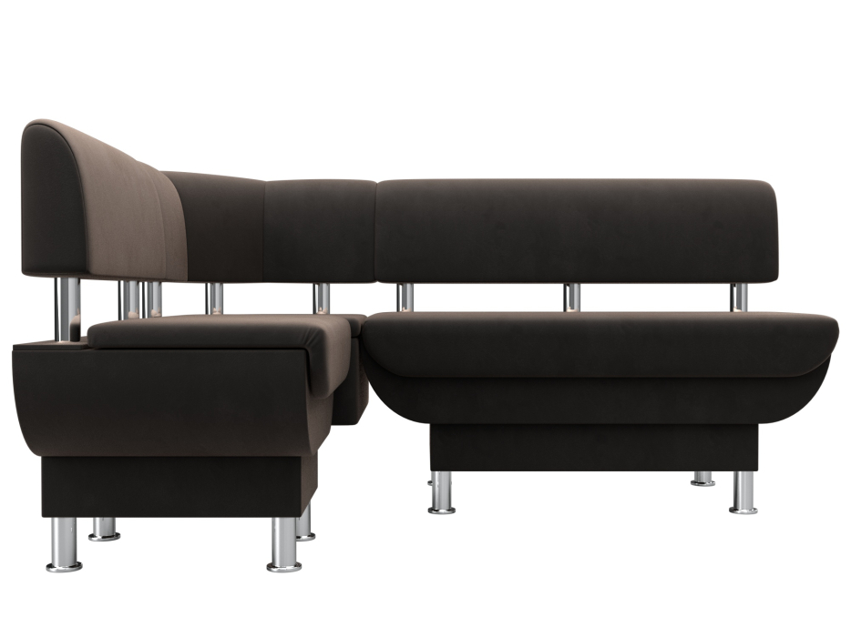 Кухонные уголки, Кухонный угловой диван Альфа левый угол, велюр