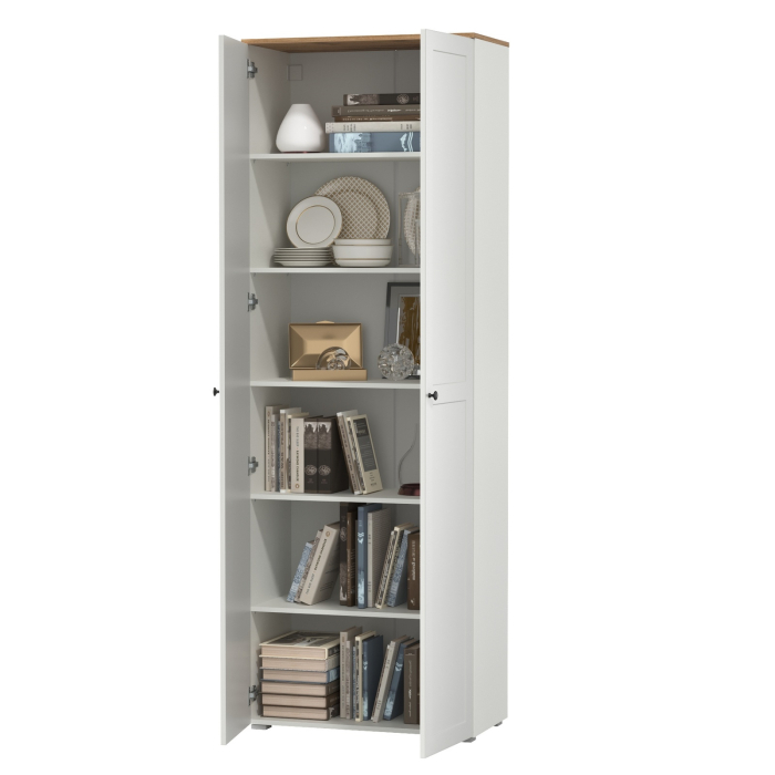 Шкафы двухстворчатые, Шкаф двухдверный с полками Остин 16.307