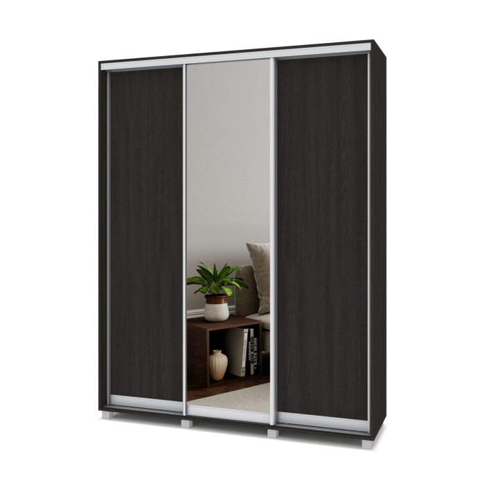 Шкафы-купе, Шкаф-купе 3-дв  Роланд Р472  (в2200*ш1700*г450)