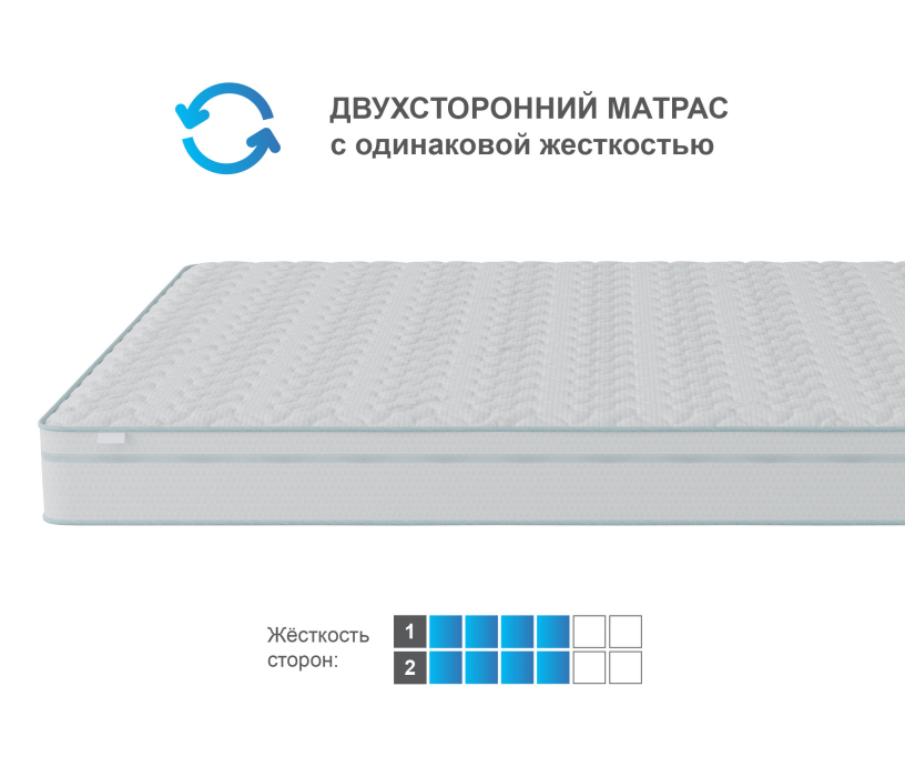 800 x 2000, Матрас Сити-Альмерия в чехле Cooler 800х2000