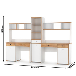 Детская мебельная стенка для двоих детей Вуди
