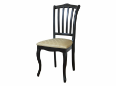 Стулья, Стул С-7А / Тон 305 Черный / Андрис Бежевый Соты ( Комплект 2 шт. )