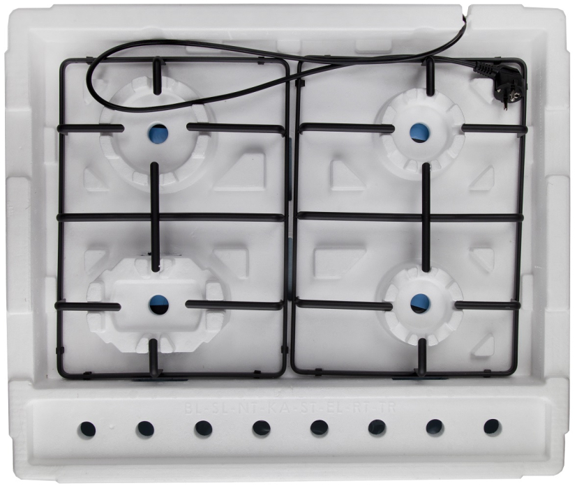 Встраиваемые варочные панели, Газовая варочная панель Konigin Spark 604 BKE