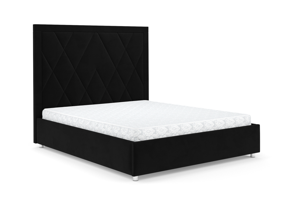 Мягкая кровать, Кровать Треви 160 см (Велюр)