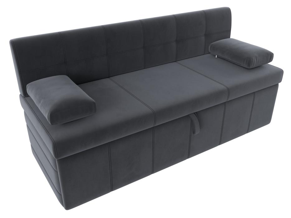 Диваны прямые кухонные, Кухонный прямой диван Лео, велюр