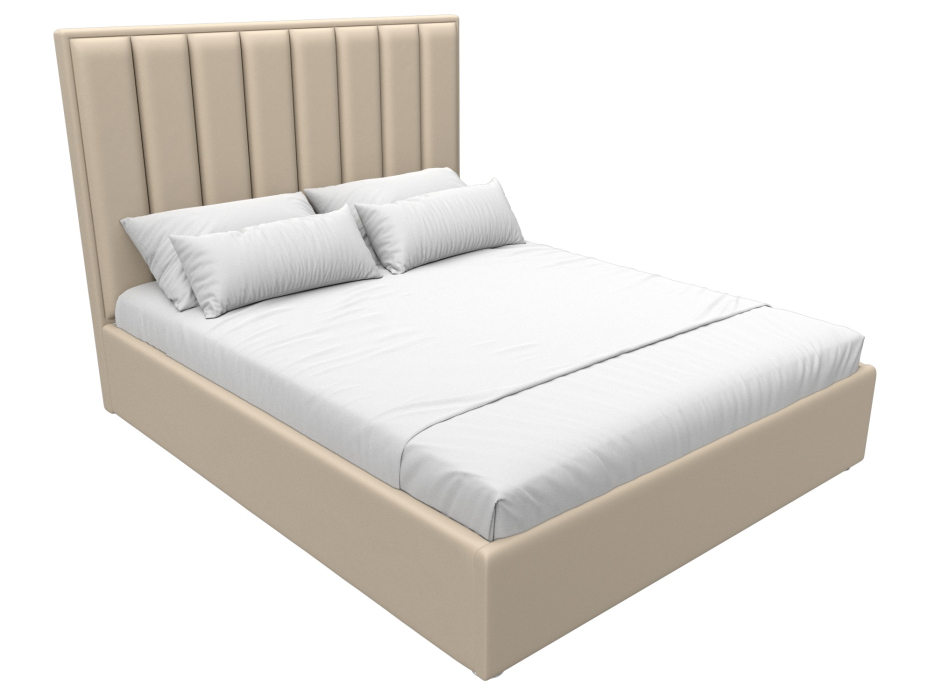 Мягкая кровать, Кровать интерьерная Афродита 160, экокожа