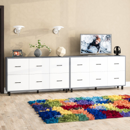 Два комода-тумбы с ящиками и на ножках РВК 127-1504