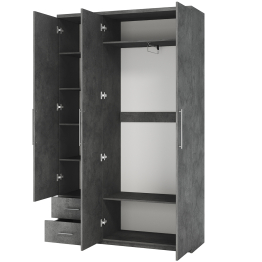 Шкаф трехдверный Мелодия МКЯ-32/1 135х45