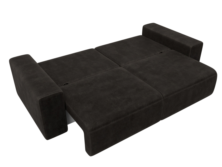 Диваны еврокнижки, Диван прямой Лига-036 НПБ Классик, велюр BRUT