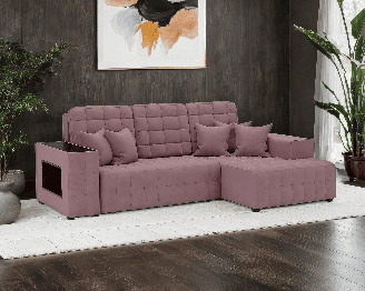 Диван Мадрид Правый угол (Велюр)