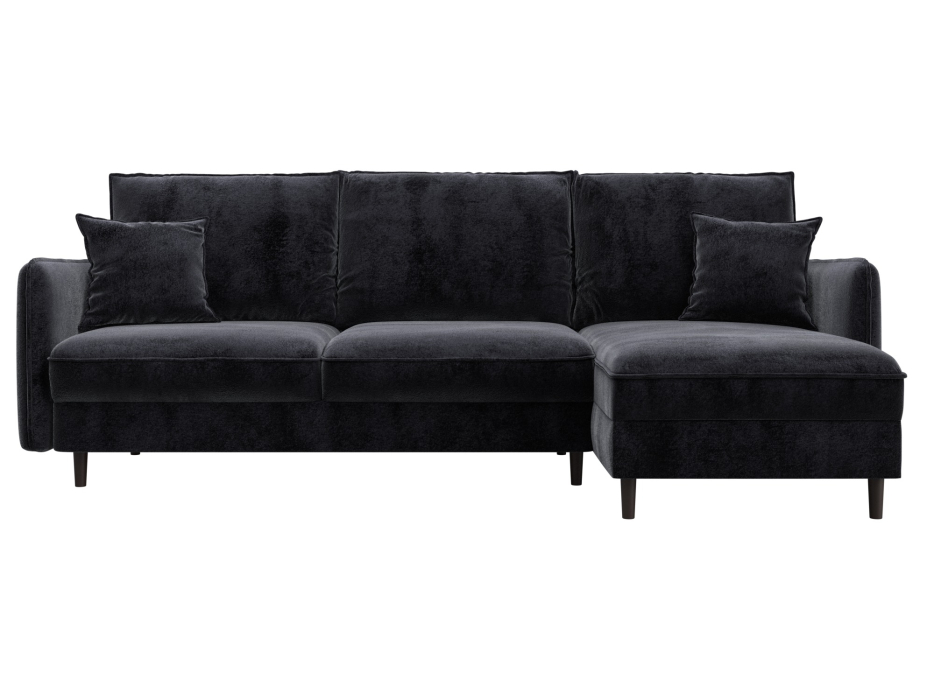 Диваны угловые в гостиную, Диван угловой Лига-064 НПБ угол универсальный, велюр TOWER