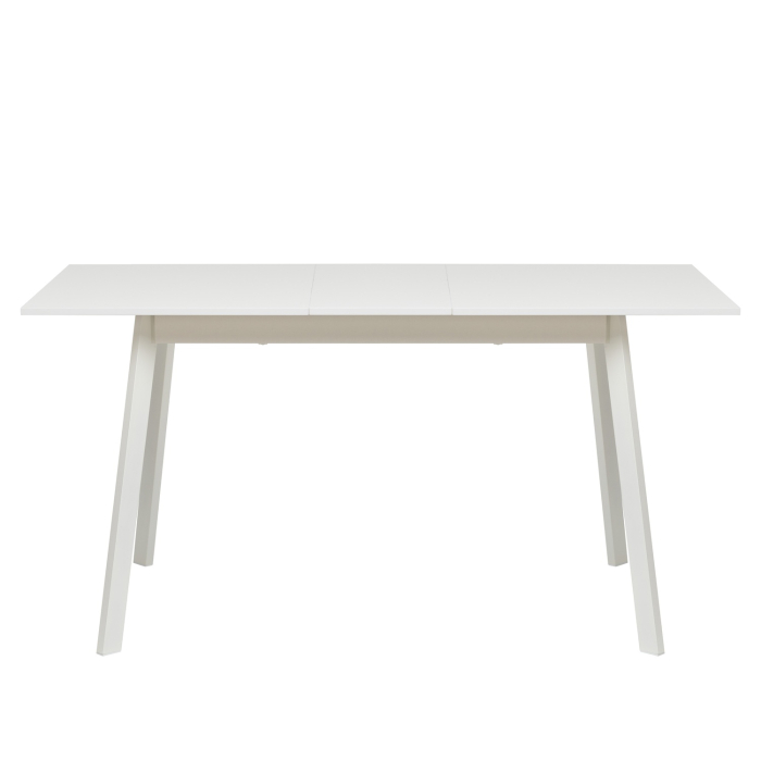 Обеденные столы, Стол раздвижной Leset Флоу 2Р опора белая, Металл Белый