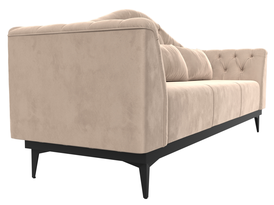 Дизайнерские диваны для гостиной, Прямой диван Флорида, Велюр