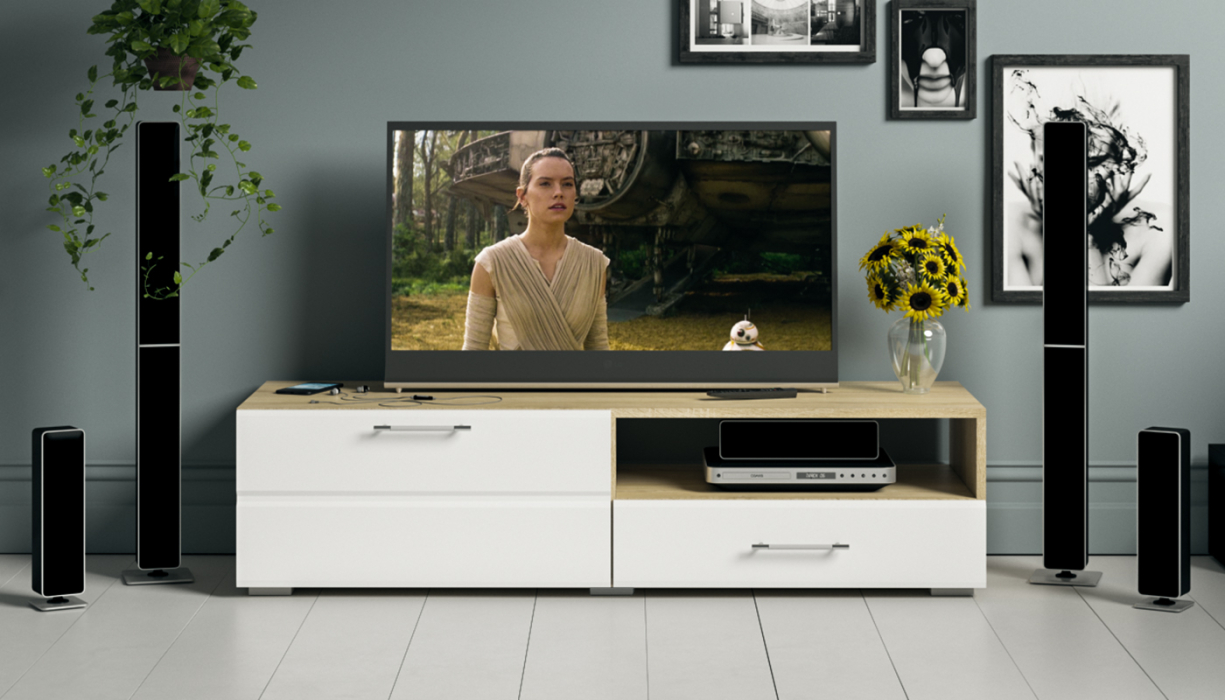 ТВ-тумбы, Тумба под ТВ СВК Ларго 1,4 Сонома