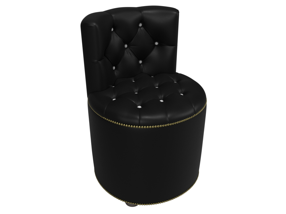 Пуфы дизайнерские, Пуф Саваж, экокожа