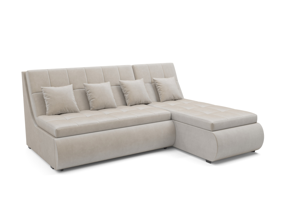 Диваны угловые в гостиную, Диван угловой Дубай (Бархат)