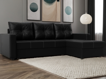 Угловой диван Ливерпуль Лайт правый угол, экокожа