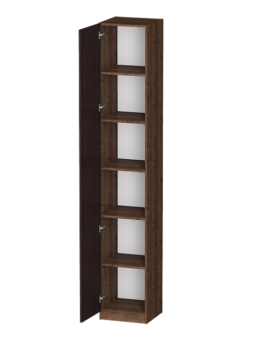 Для одежды, Распашной шкаф Лайф с полками 40*40*240 Дуб экспрессив