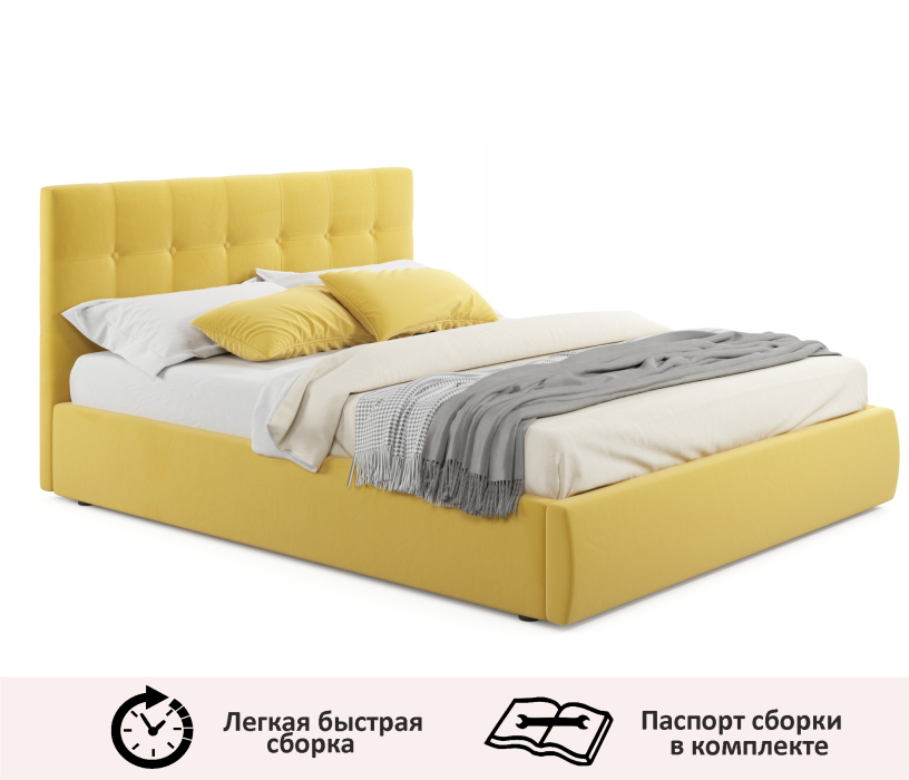 Мягкая кровать, Мягкая кровать Selesta 1400 с подъемным механизмом