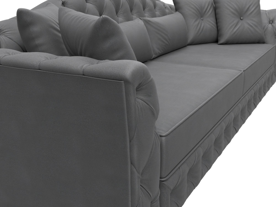 Диваны кровати со спальным местом, Диван прямой Артис, замша JOLY