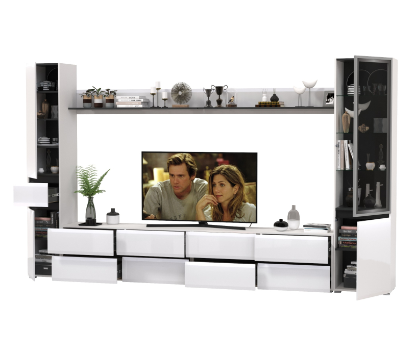 Стенки для гостиной, Стенка Сидней комплектация № 108